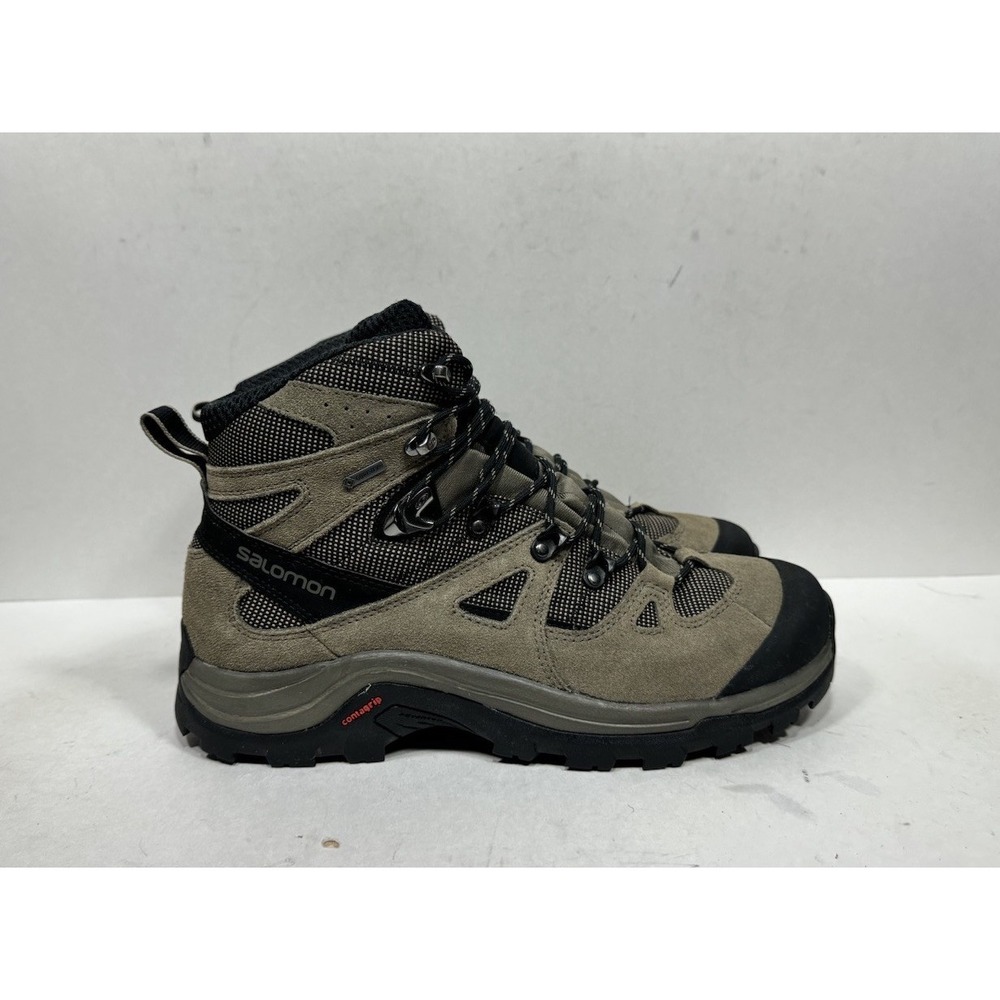Salomon Discovery GTX Hiking Boots 119600 Waterproof Leather Mens Size 9.5